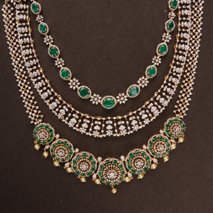 Long Necklace Premium Cz