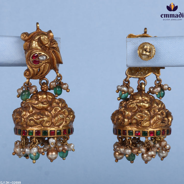 Jhumka Kundan Nakshi