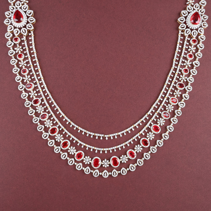 Long Necklace Premium Cz