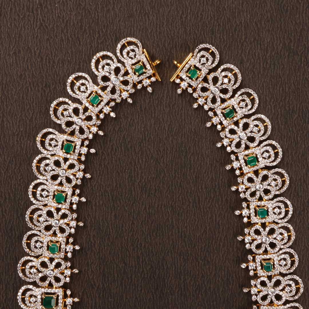 Long Necklace Premium Cz