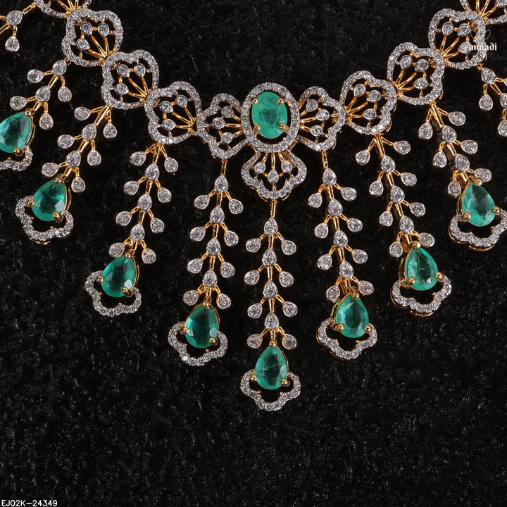 Short Necklace Premium Cz