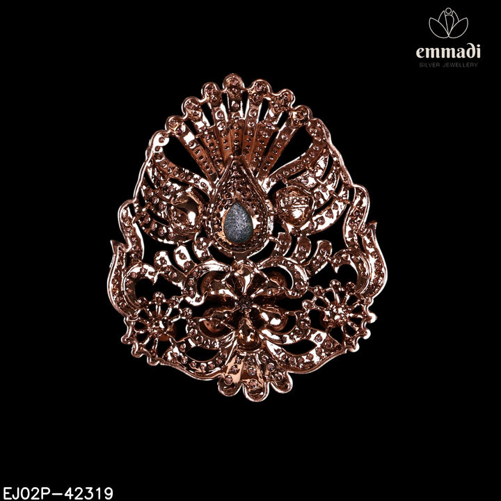 Pendant Brouch Moissanite