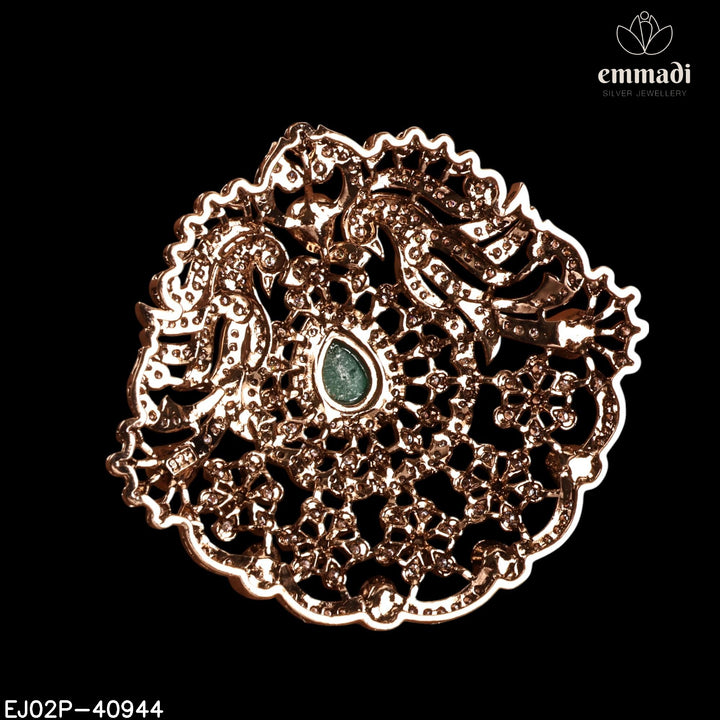 Pendant Brouch Moissanite