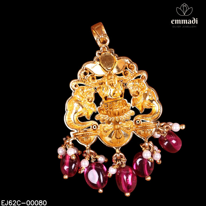 Pendant Premium Kundan Nakshi