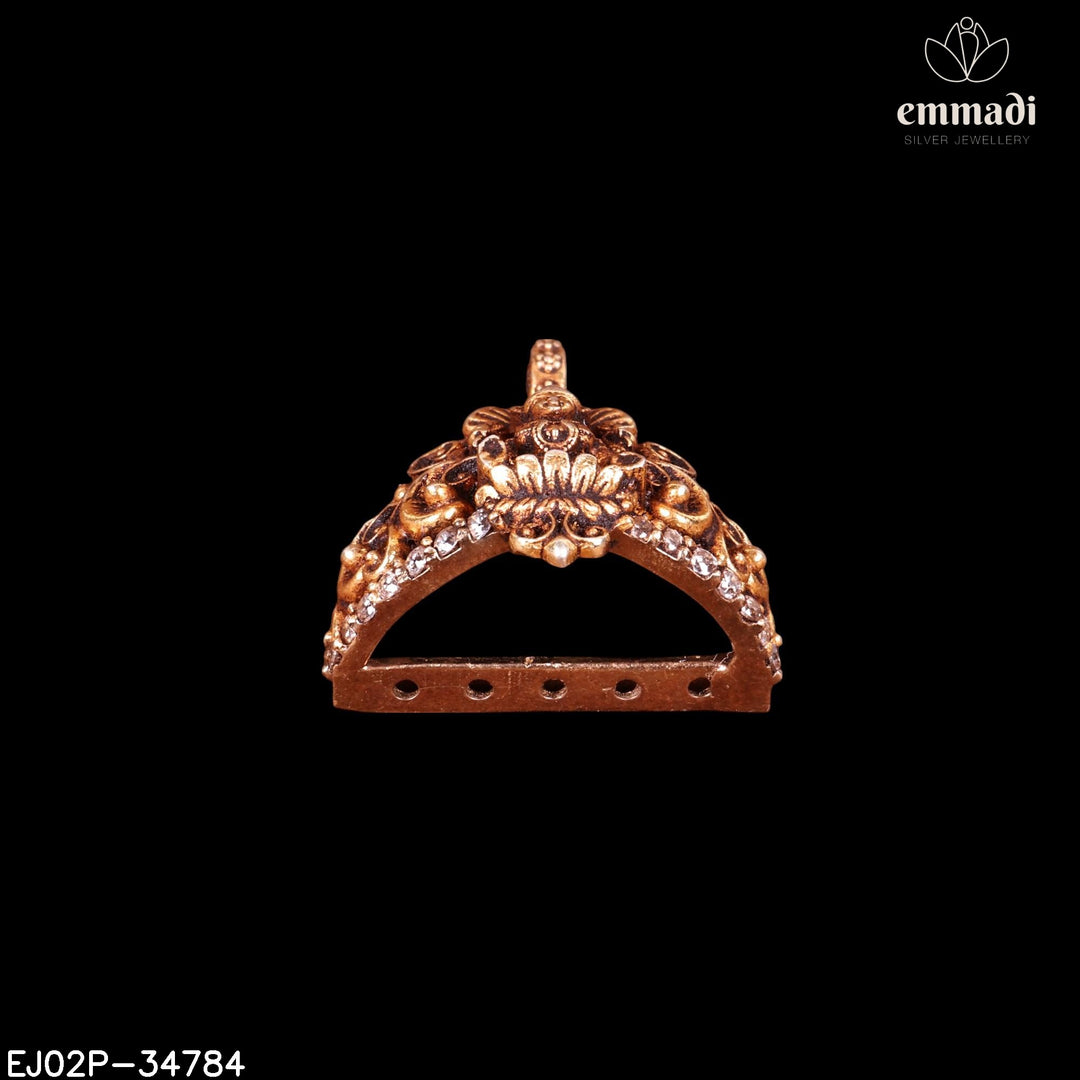 Pendant Brouch Moissanite