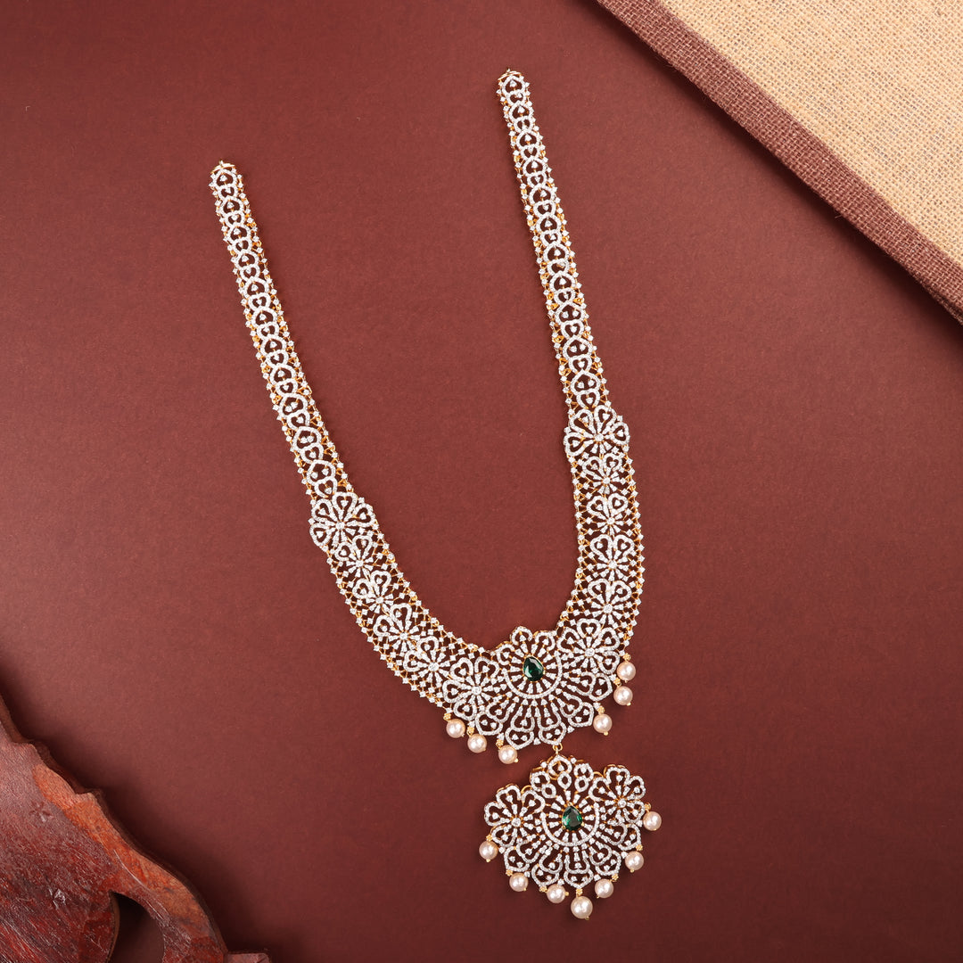 Long Necklace Premium Cz