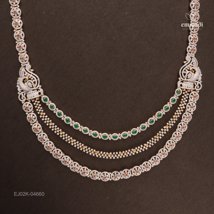 Long Necklace Premium Cz