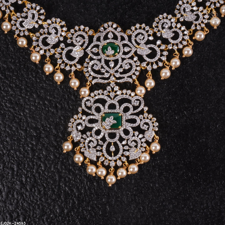 Short Necklace Premium Cz