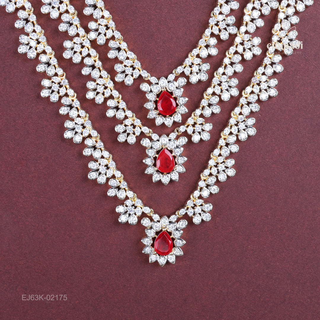 Long Necklace Premium Cz