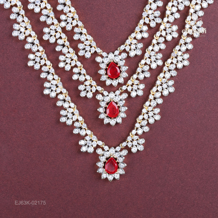 Long Necklace Premium Cz