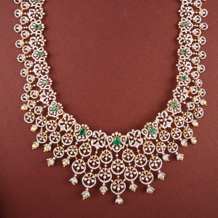 Long Necklace Premium Cz
