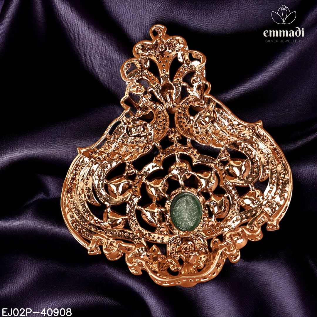 Pendant Brouch Moissanite