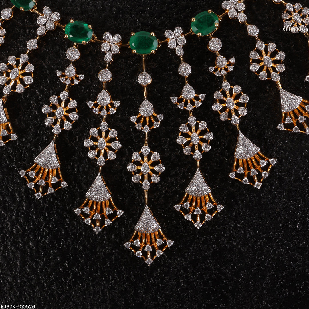 Short Necklace Premium Cz