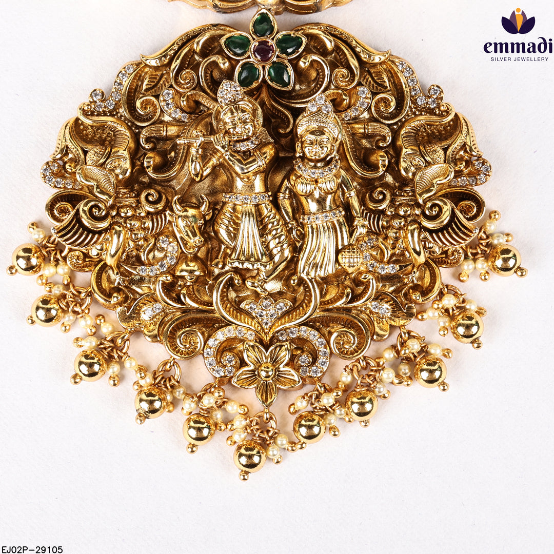 Long Necklace Premium Nakshi