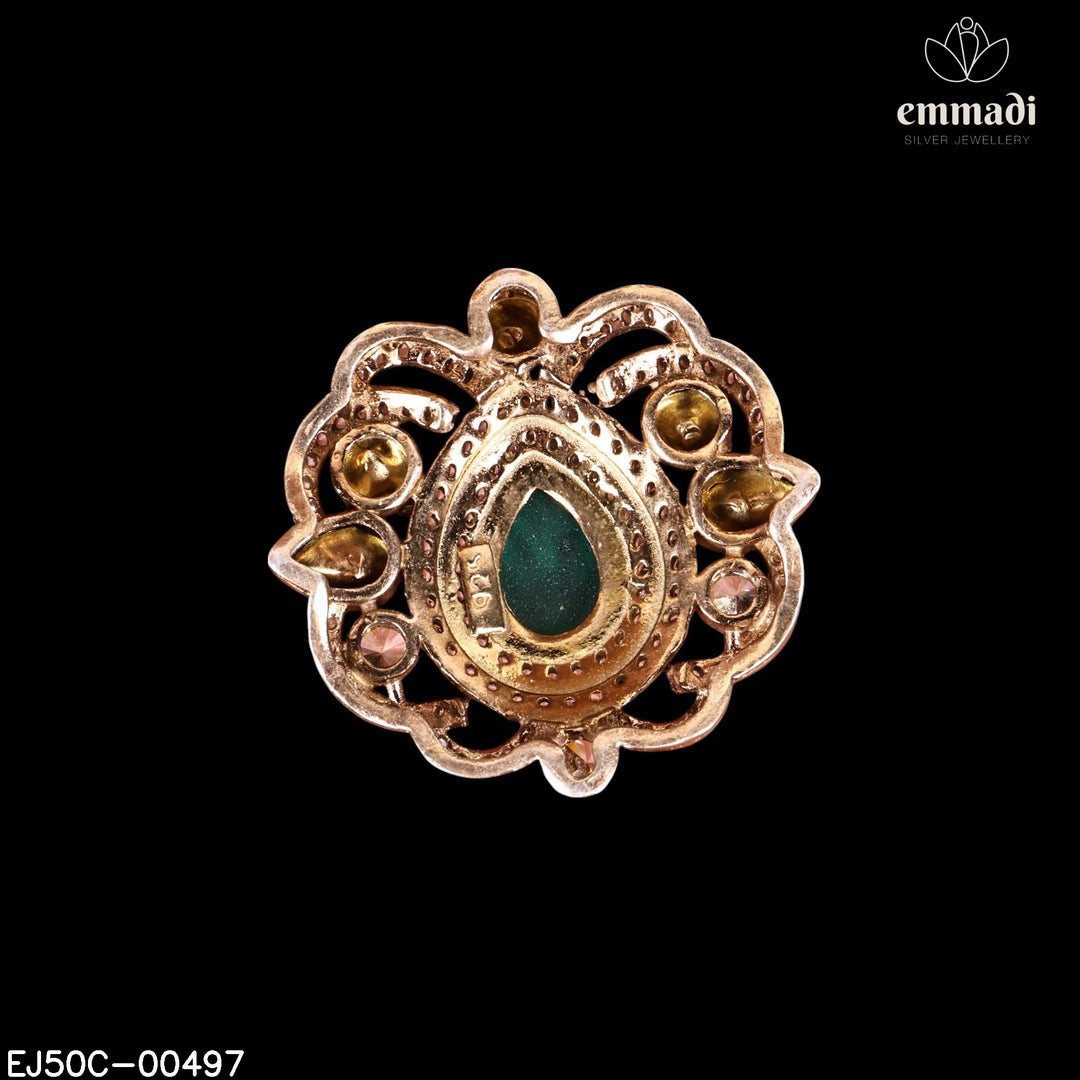 Pendant Brouch Moissanite