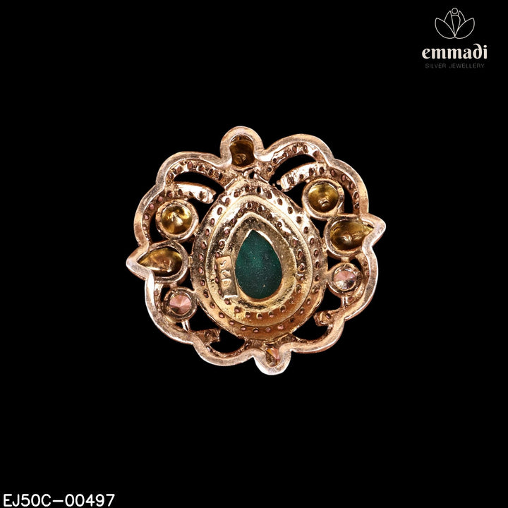 Pendant Brouch Moissanite