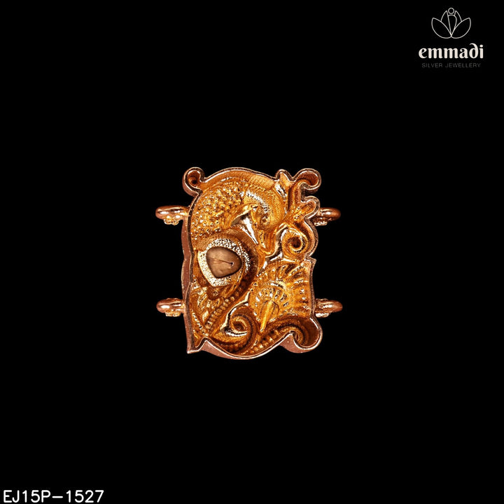 Pendant Brouch Moissanite Nakshi