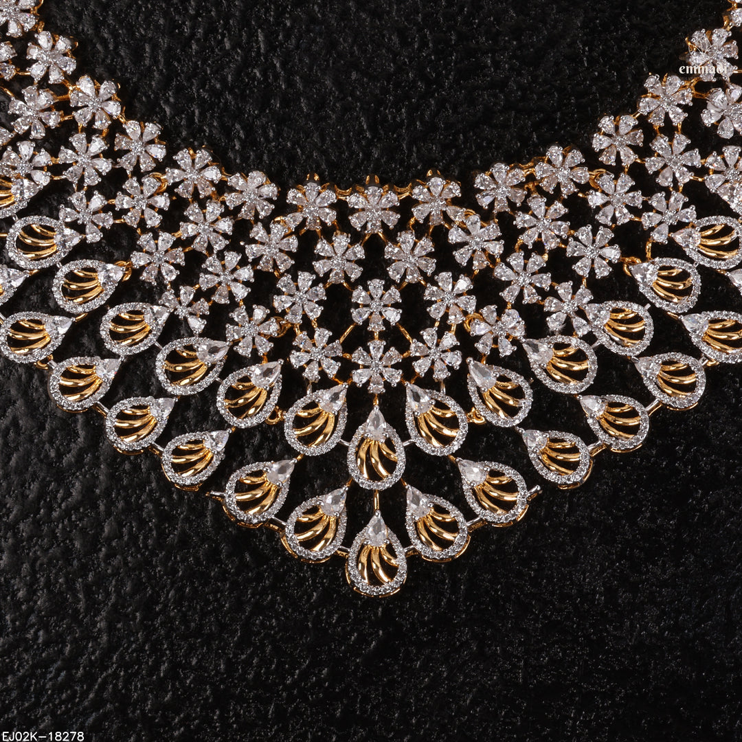 Short Necklace Premium Cz