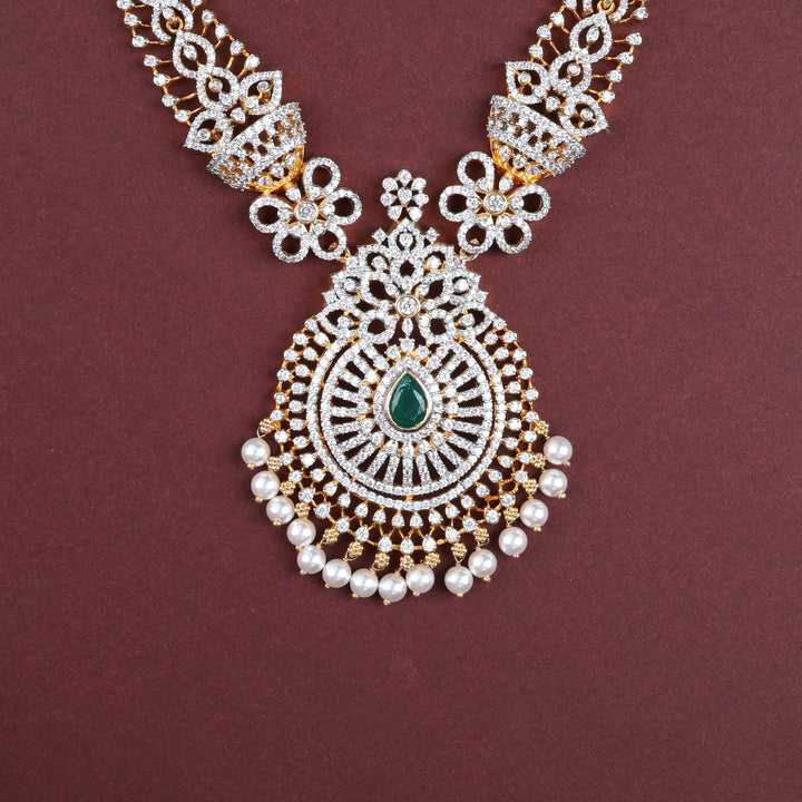 Long Necklace Premium Cz