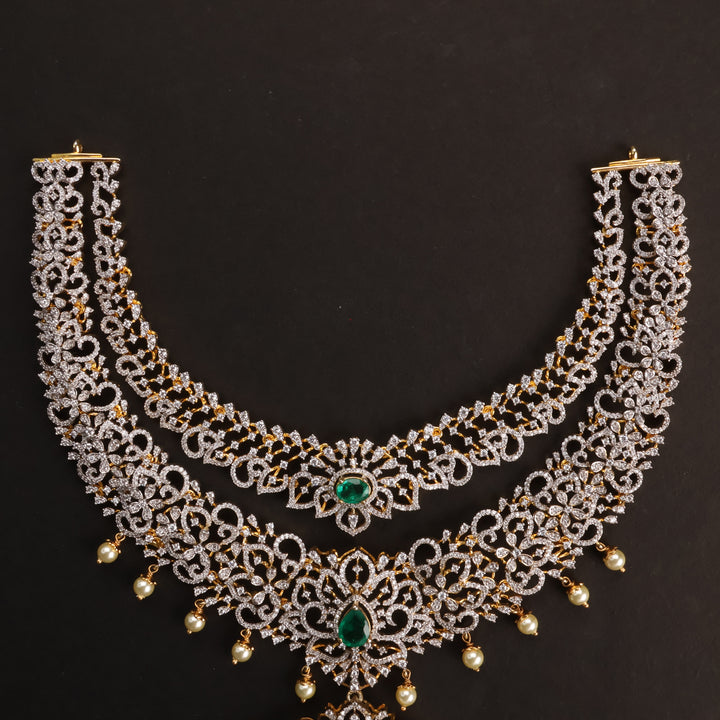 Short Necklace Premium Cz