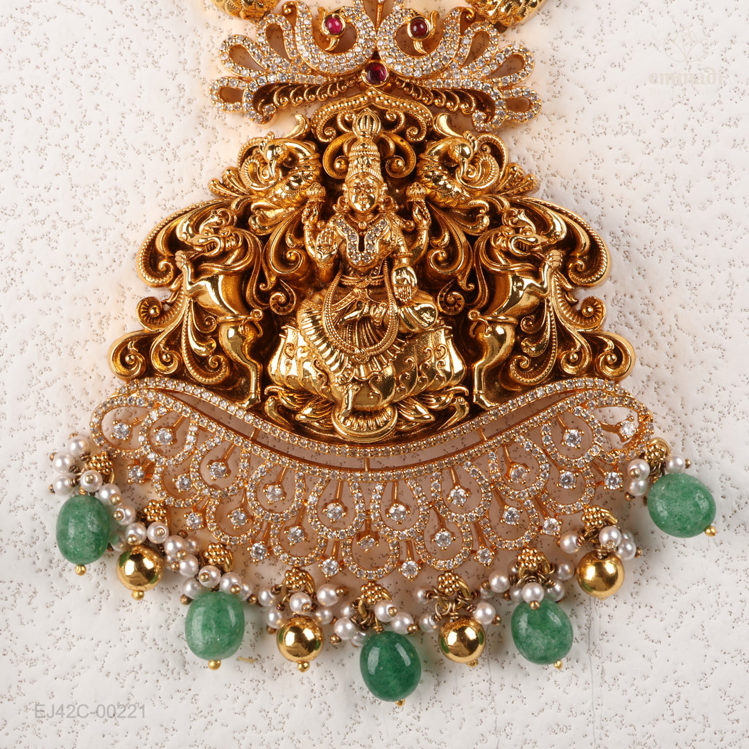 Long Necklace Premium Nakshi