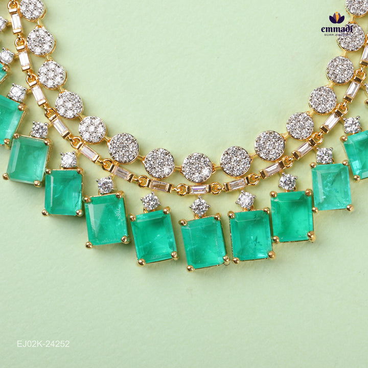 Short Necklace Premium Cz