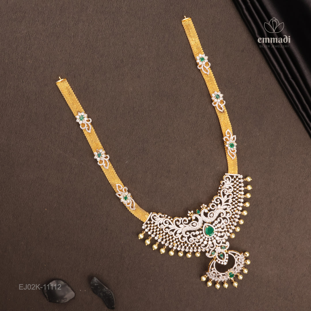 Long Necklace Premium Cz