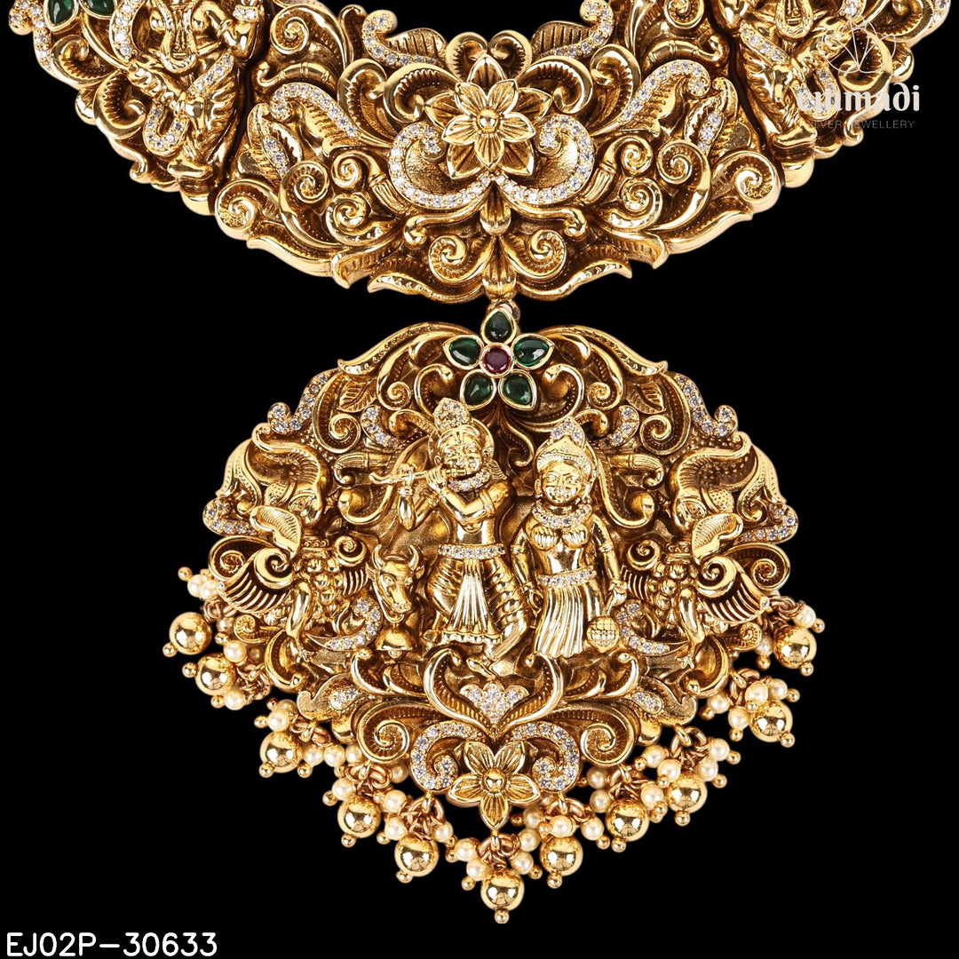 Long Necklace Premium Nakshi