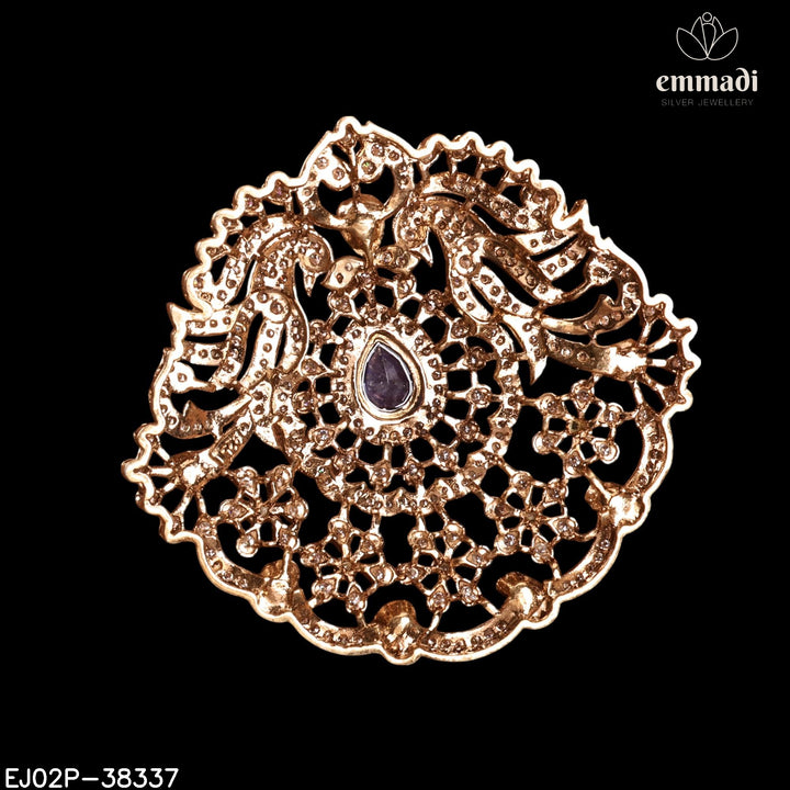 Pendant Brouch Moissanite