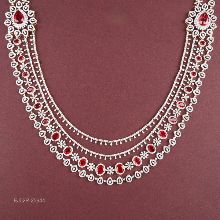 Long Necklace Premium Cz