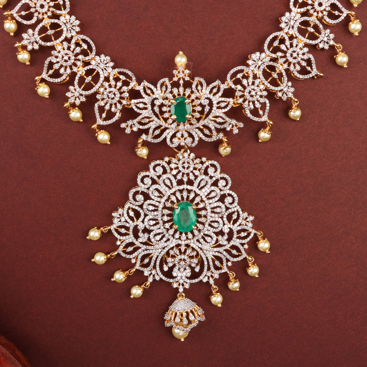 Long Necklace Premium Cz