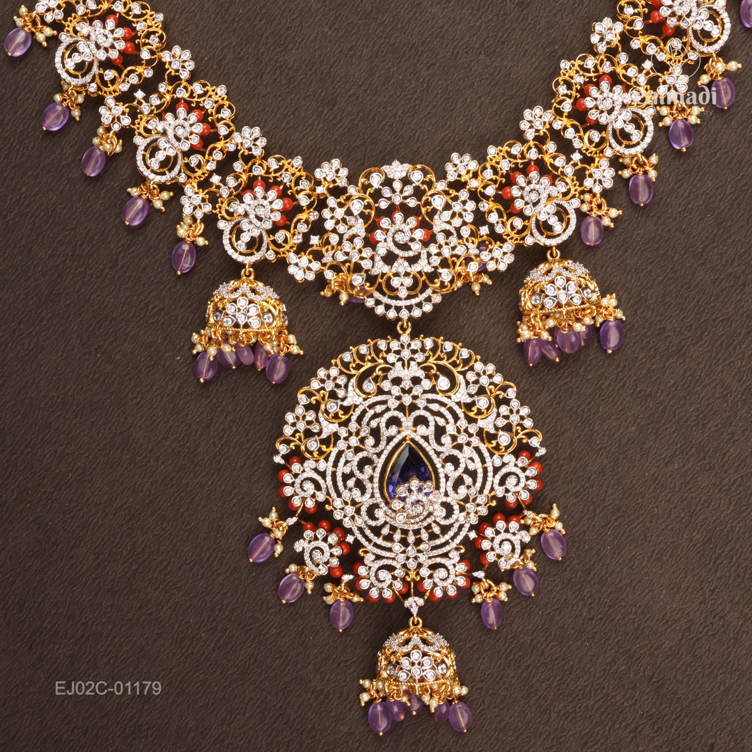Long Necklace Premium Cz