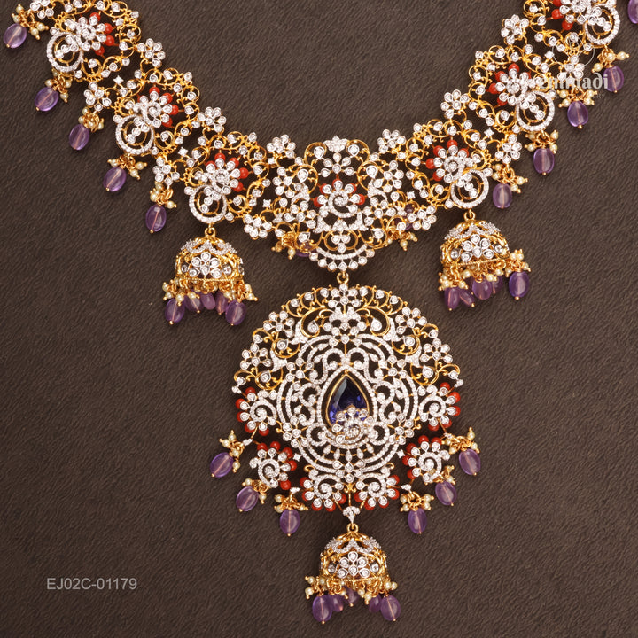 Long Necklace Premium Cz
