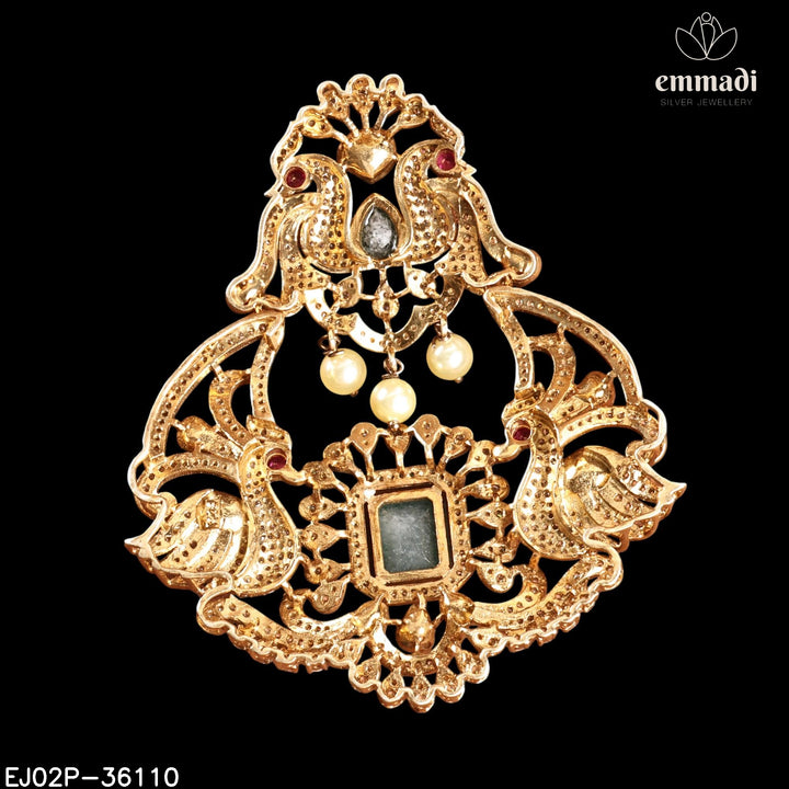 Pendant Brouch Moissanite