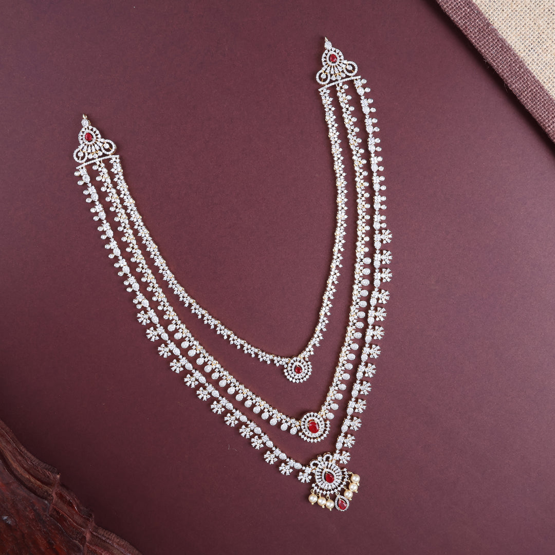 Long Necklace Premium Cz