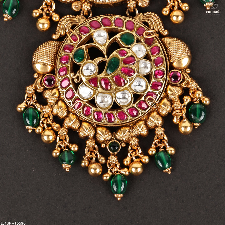Short Necklace Kundan Nakshi