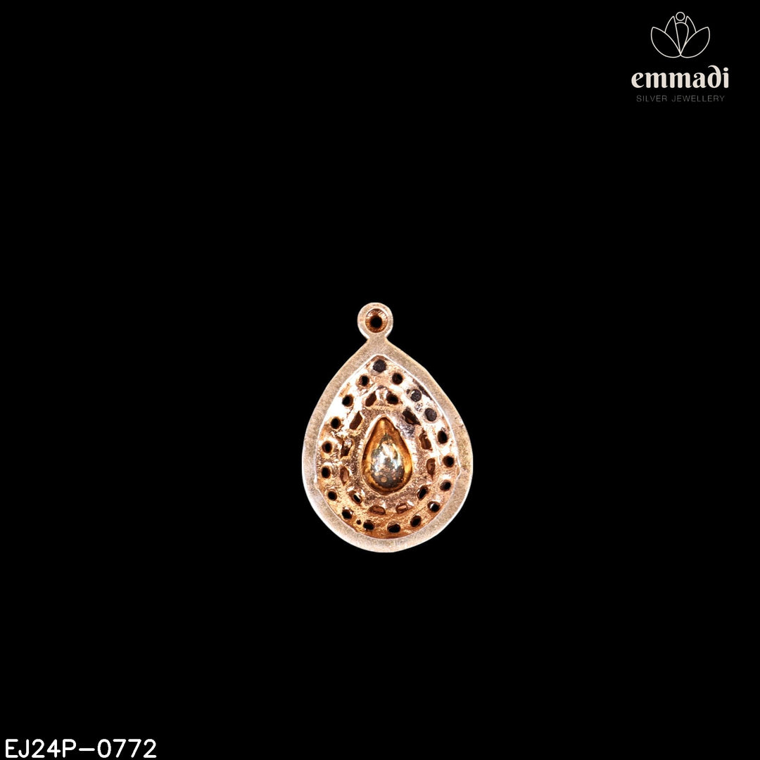 Pendant Brouch Moissanite