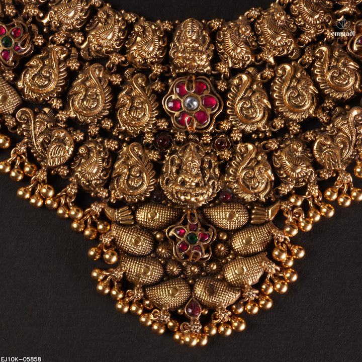 Short Necklace Kundan Nakshi