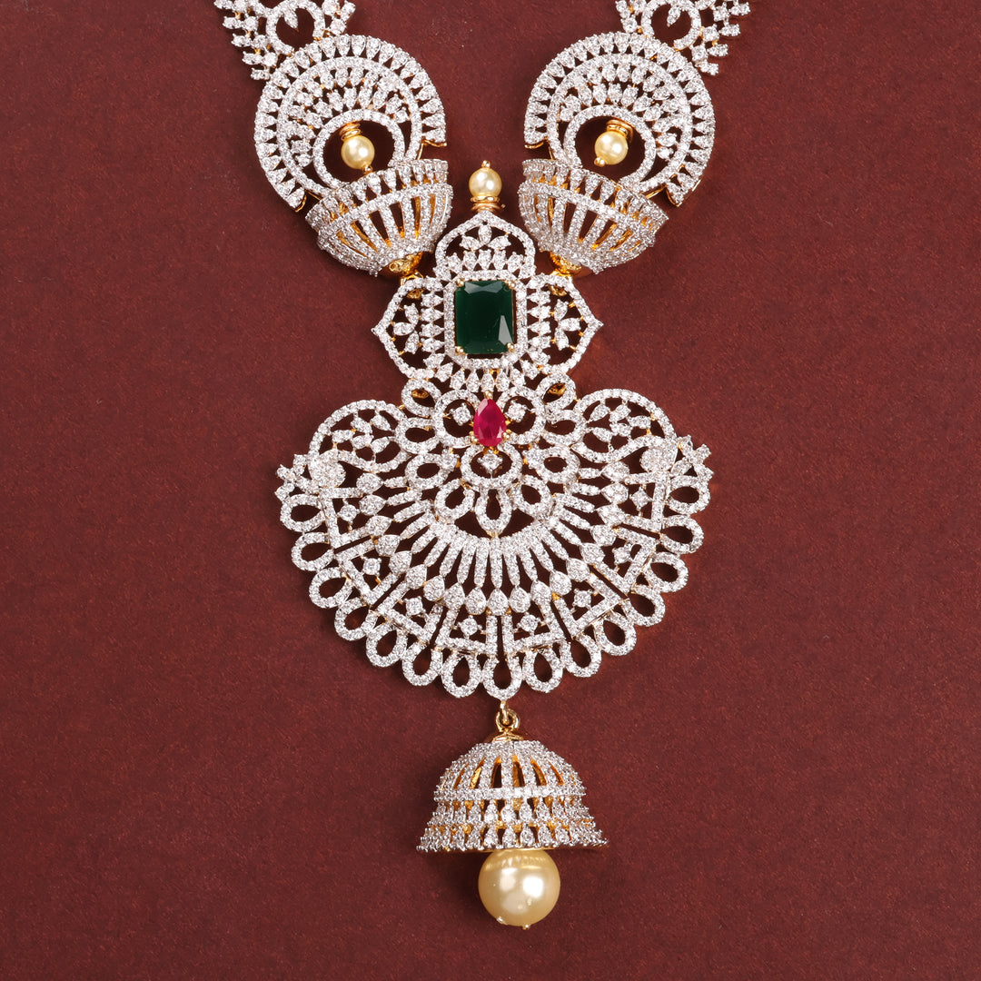 Long Necklace Premium Cz