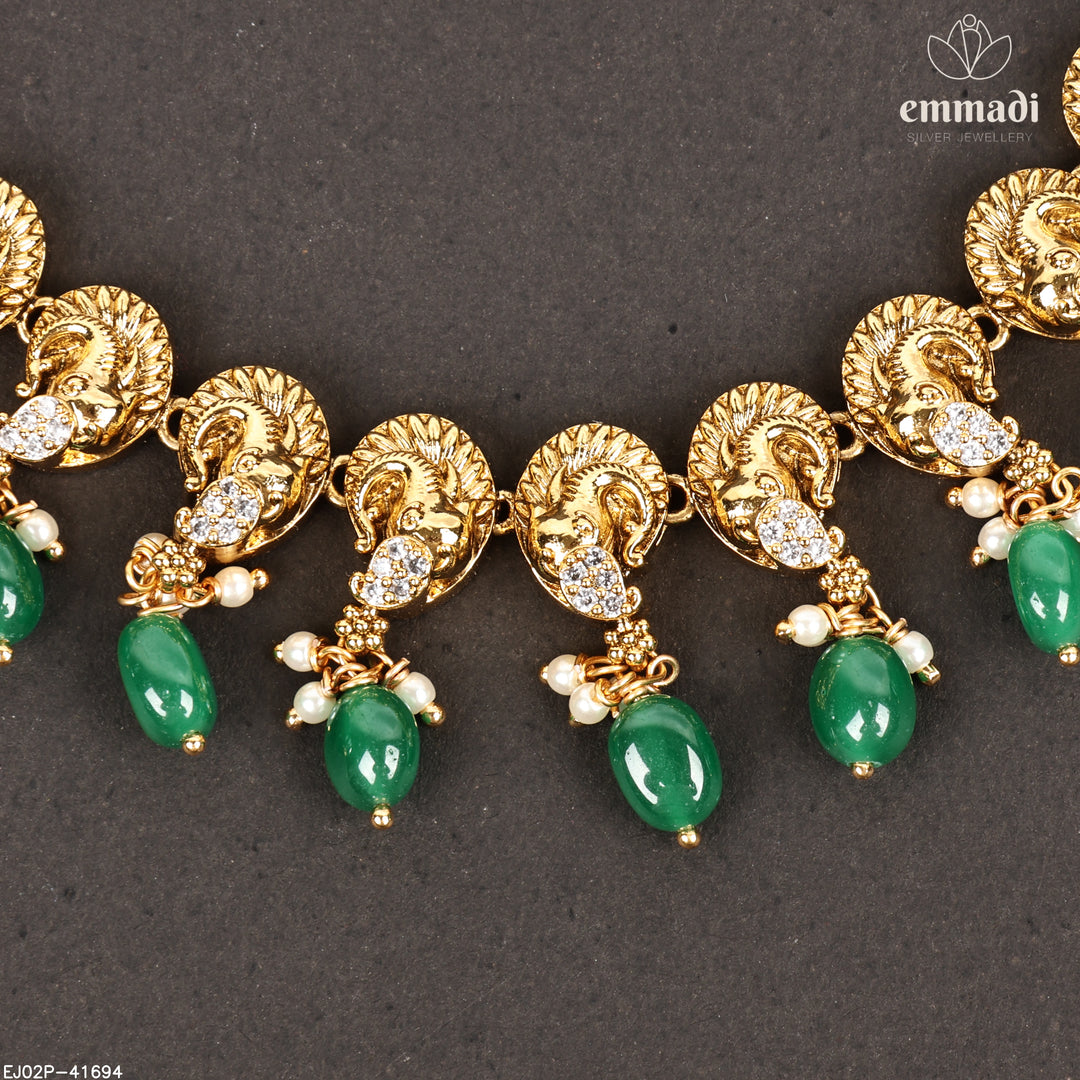 Short Necklace Antique