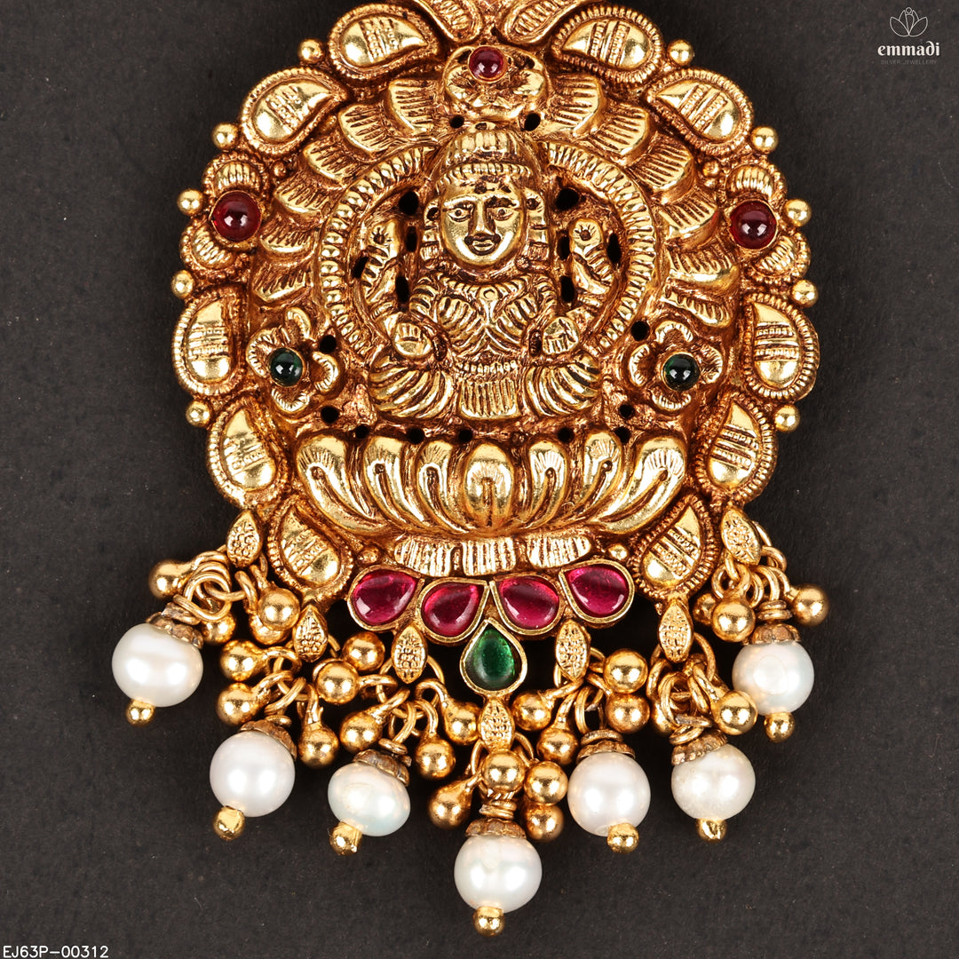 Short Necklace Kundan Nakshi