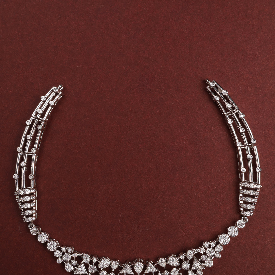 Short Necklace Premium Cz