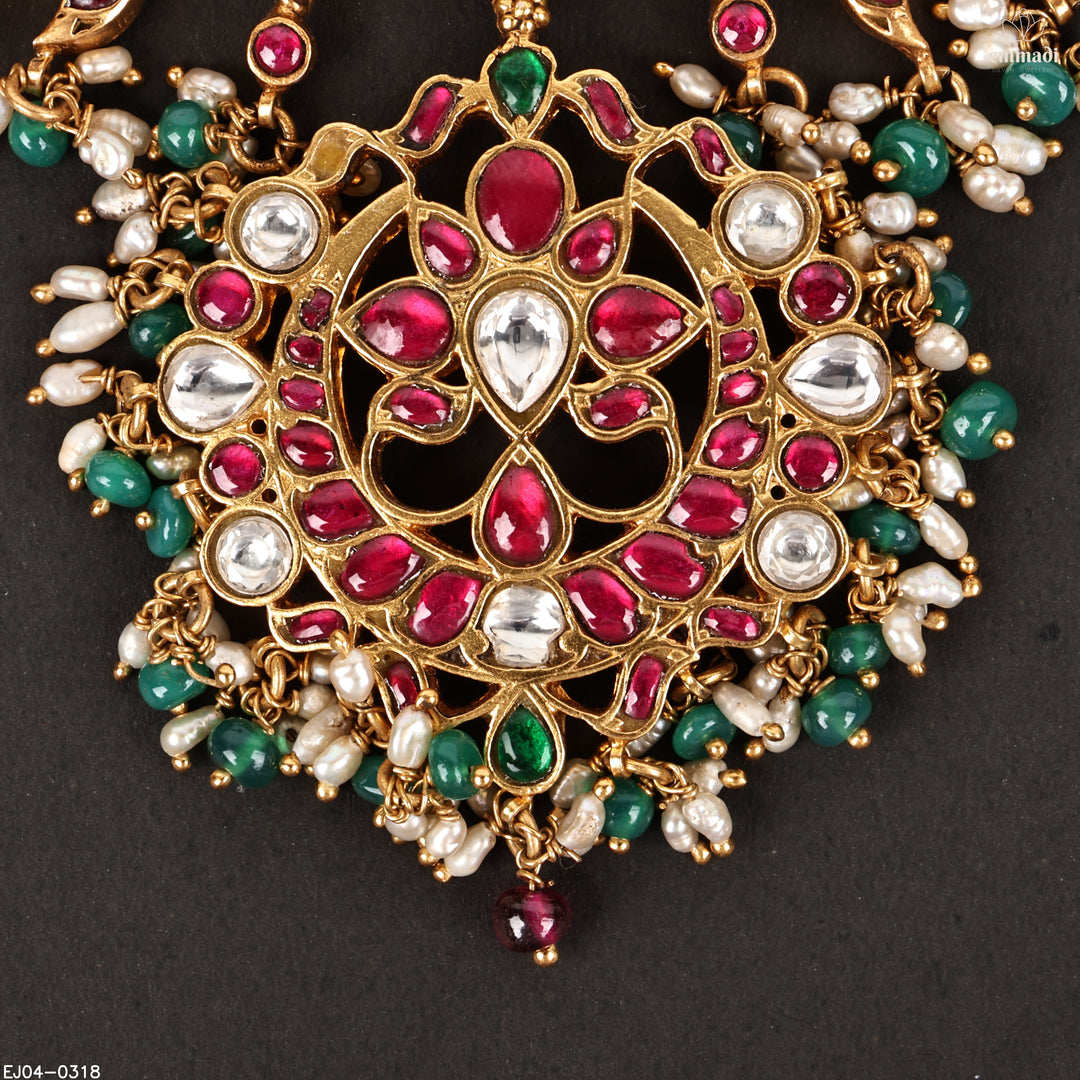 Short Necklace Kundan