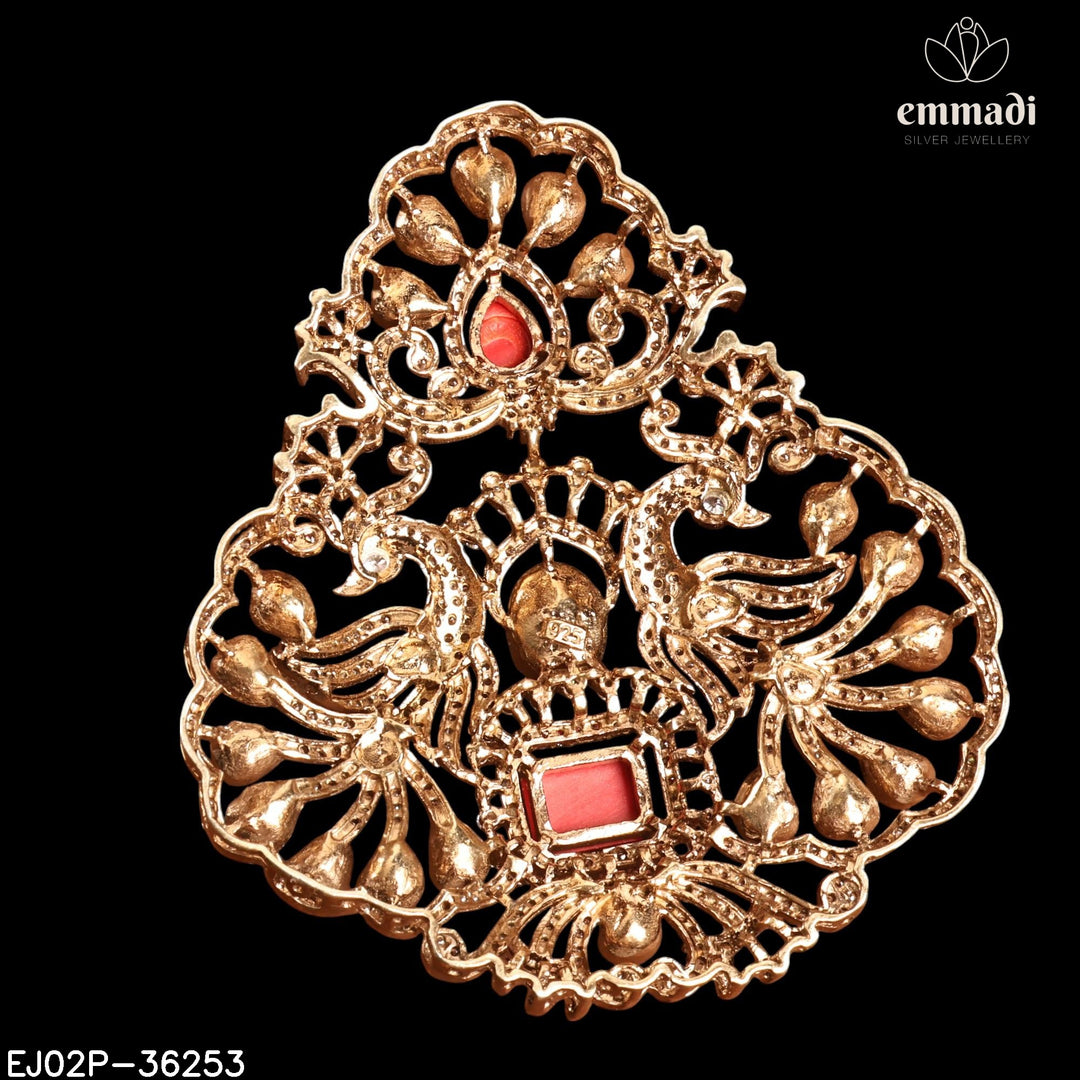 Pendant Brouch Moissanite