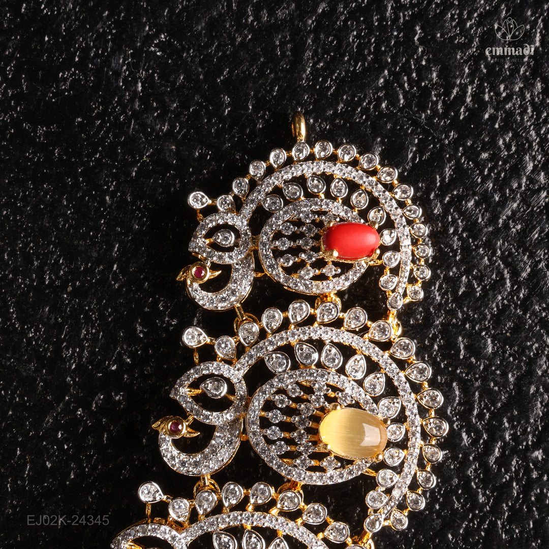 Short Necklace Premium Cz