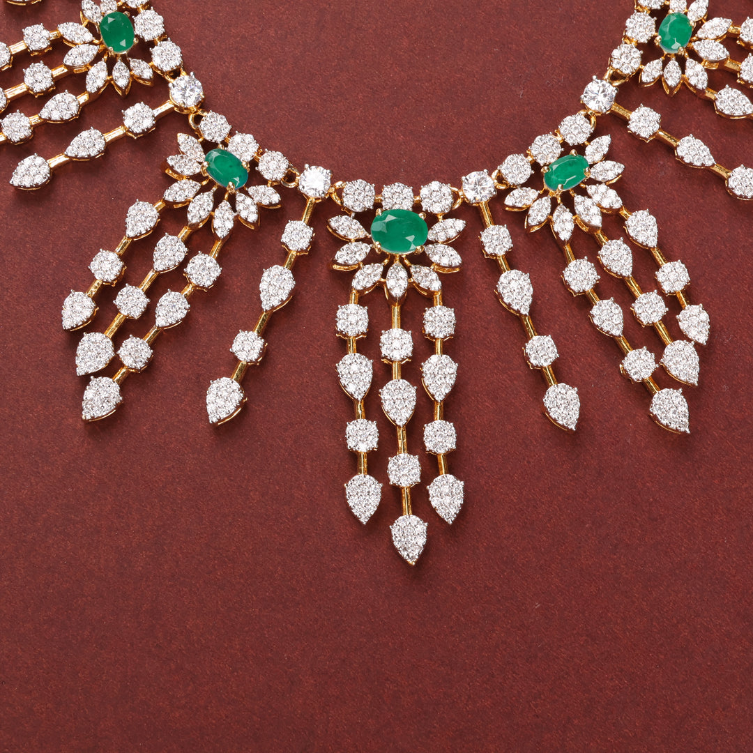 Short Necklace Premium Cz