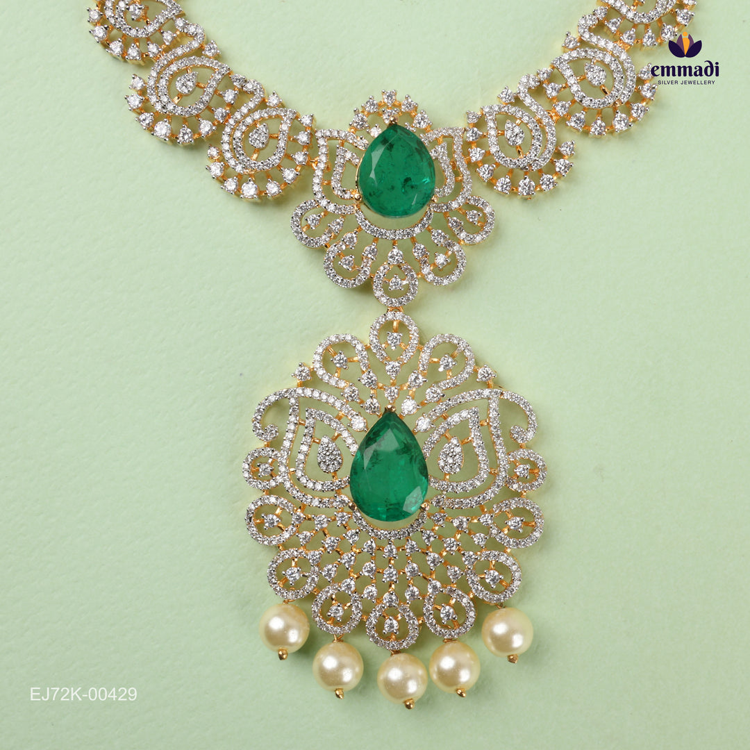 Short Necklace Premium Cz