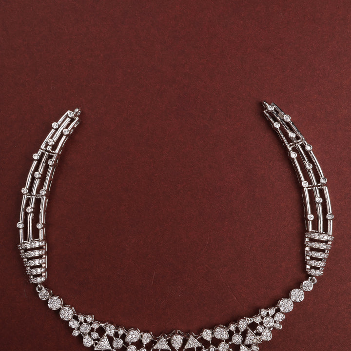 Short Necklace Premium Cz