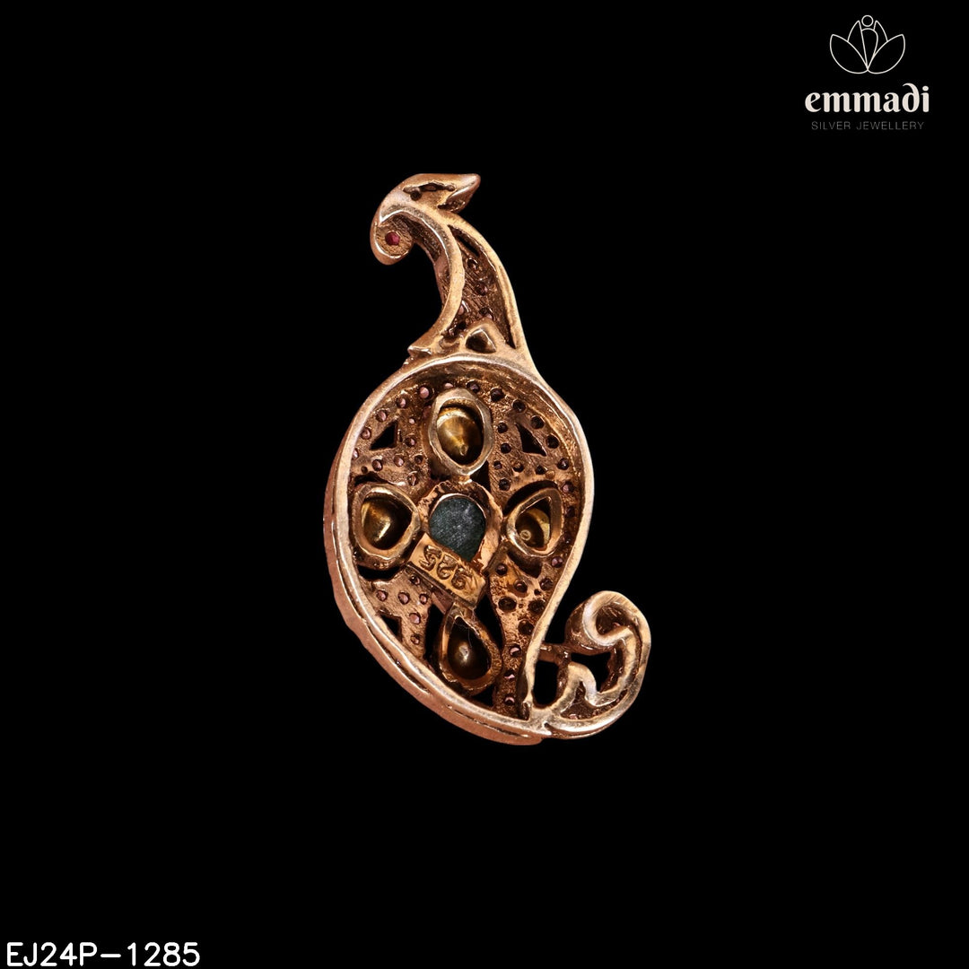 Pendant Brouch Moissanite