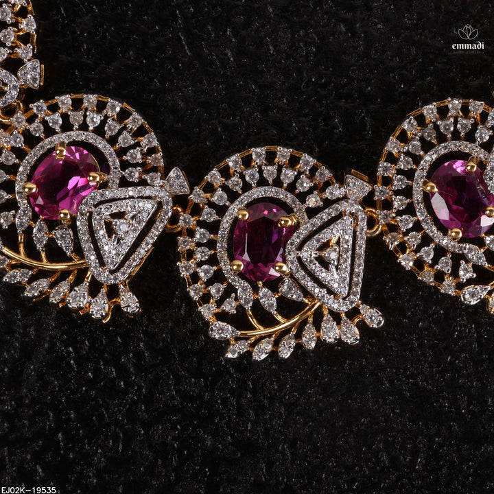 Short Necklace Premium Cz